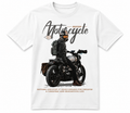 Freedom Rider Graphic Tee – White