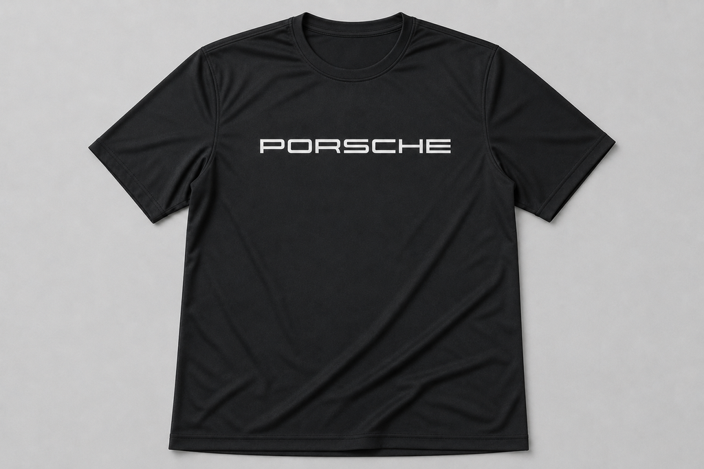 Porsche 911 GT3 RS Graphic Tee – Black