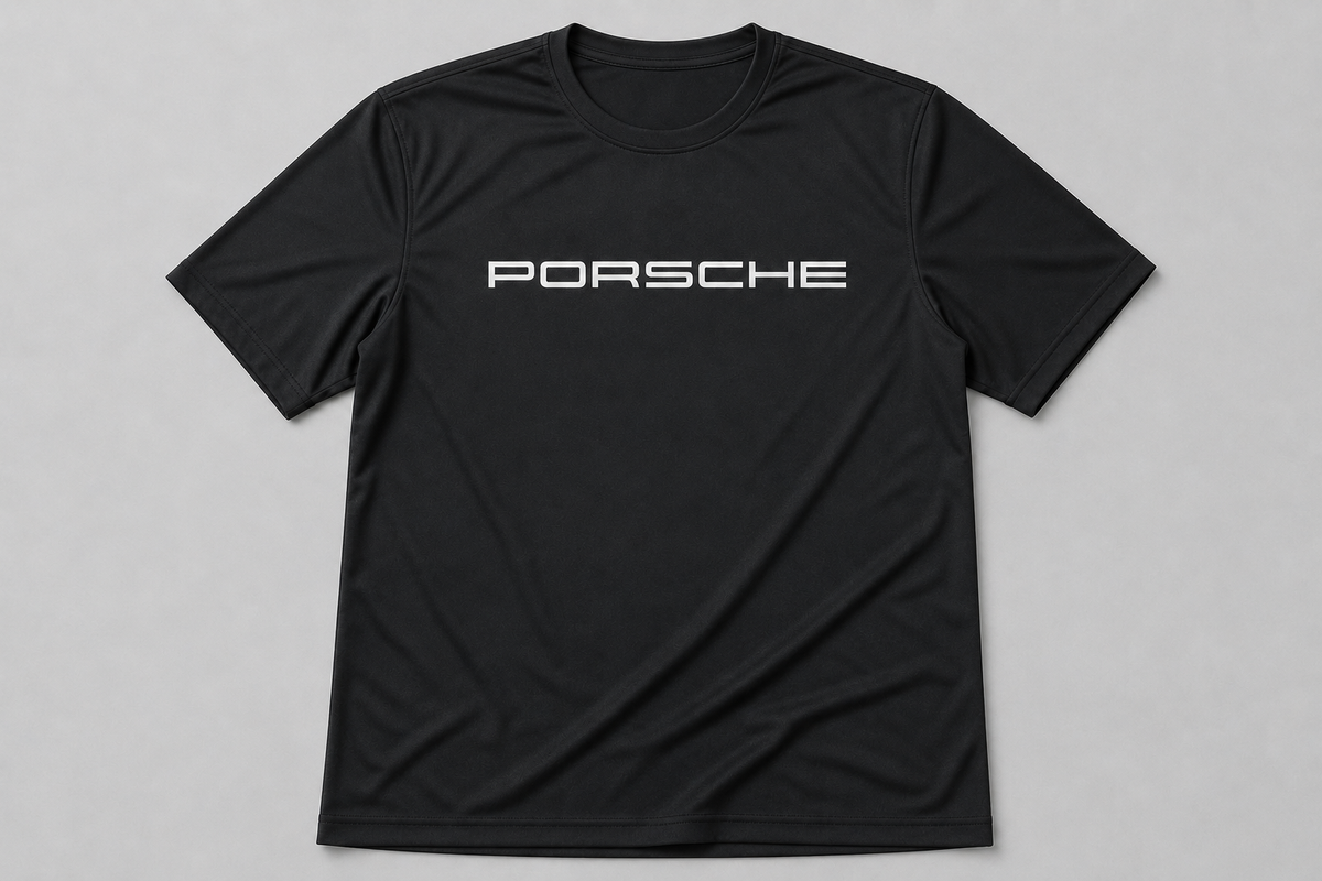 Porsche 911 GT3 RS Graphic Tee – Black