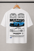 Ford Mustang GT500 Shelby Graphic Tee – White